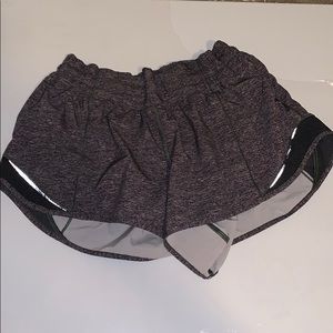 Grey Lululemon shorts